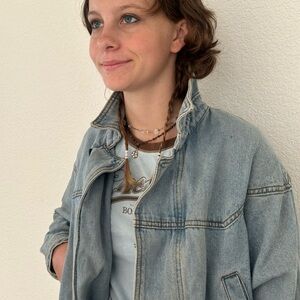 Brandy Melville Stylish Light Blue Denim Jacket